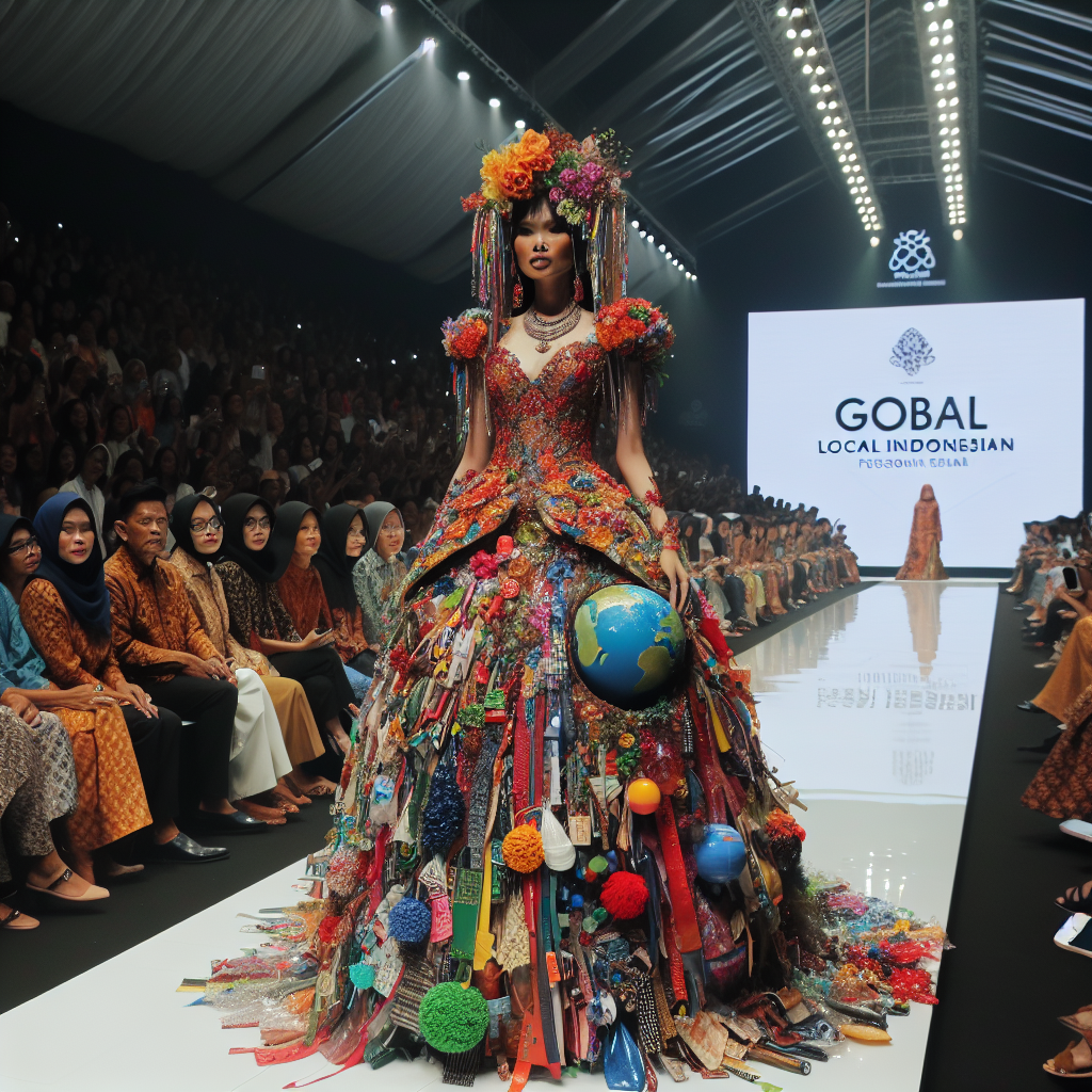 Brand Lokal Indonesia Go Global dengan Koleksi Daur Ulang Spektakuler!